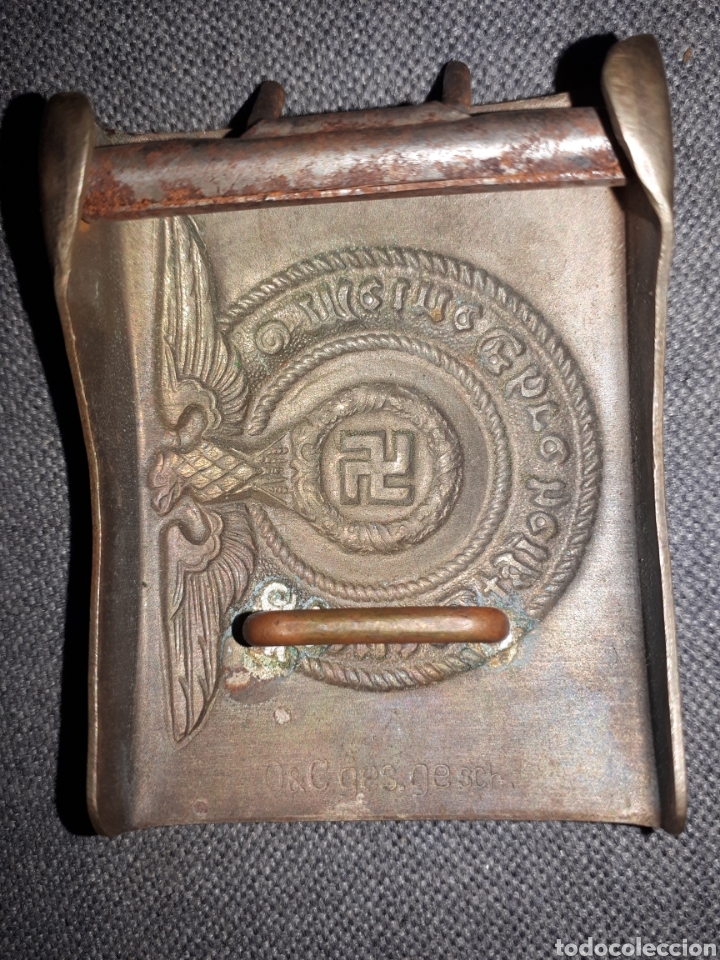 Militaria: Hebilla de las waffenSS - Foto 2