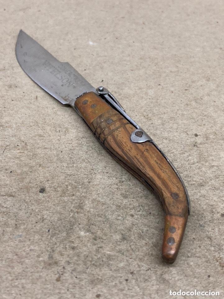 Militaria: Navaja Vitelcom mango madera - Foto 3