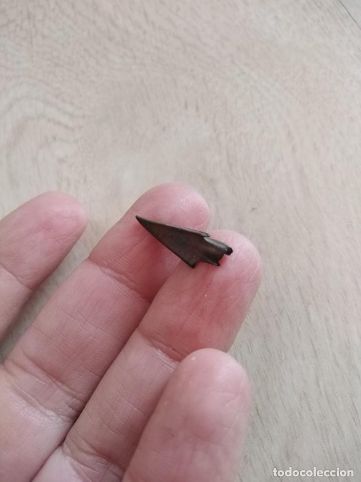 Militaria: Antigua punta de flecha. - Foto 6