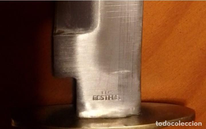 Militaria: Cuchillo Rostfrei Solingen - Foto 4