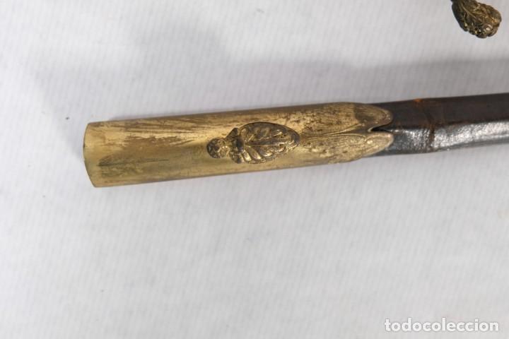 Militaria: Espada con mango en n&aacute;car siglo XIX - Foto 4