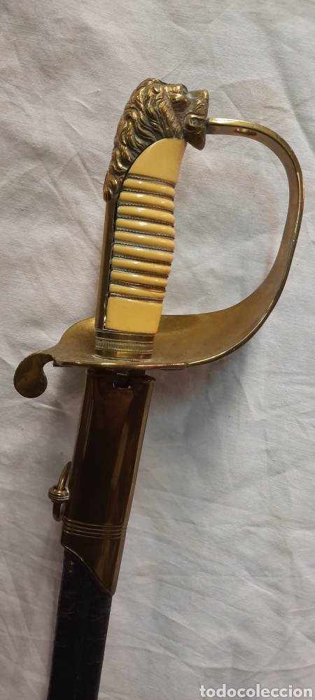 Militaria: Espada sable de marina Espa&ntilde;ola - Foto 2