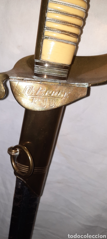 Militaria: Espada sable de marina Espa&ntilde;ola - Foto 4