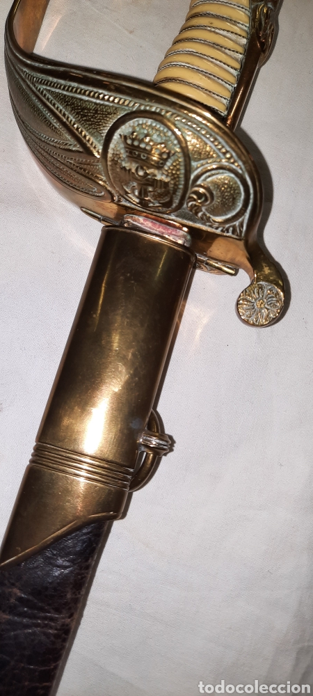 Militaria: Espada sable de marina Espa&ntilde;ola - Foto 6