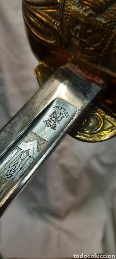 Militaria: Espada sable de marina Espa&ntilde;ola - Foto 7