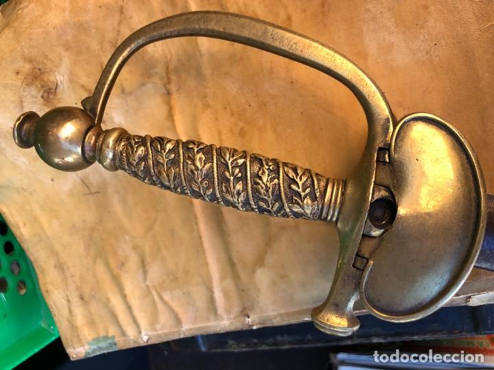 Militaria: ESPADA FRANCESA 1815 CONCHA ABATIBLE - Foto 4