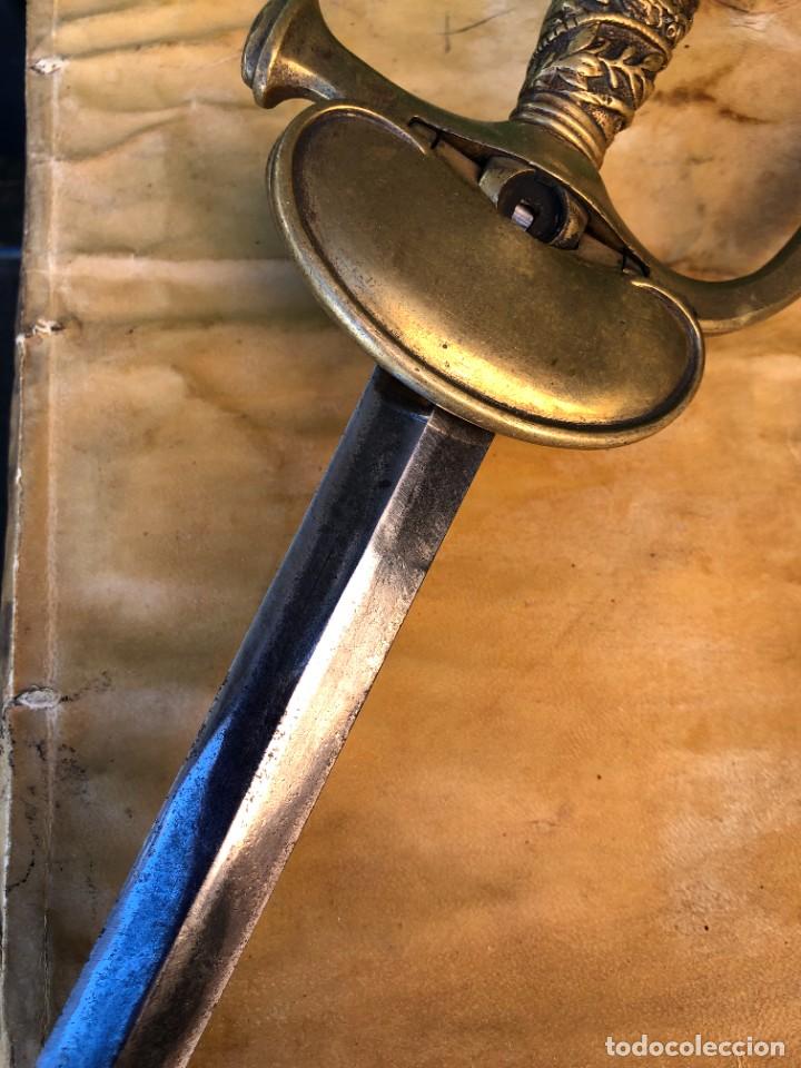 Militaria: ESPADA FRANCESA 1815 CONCHA ABATIBLE - Foto 6