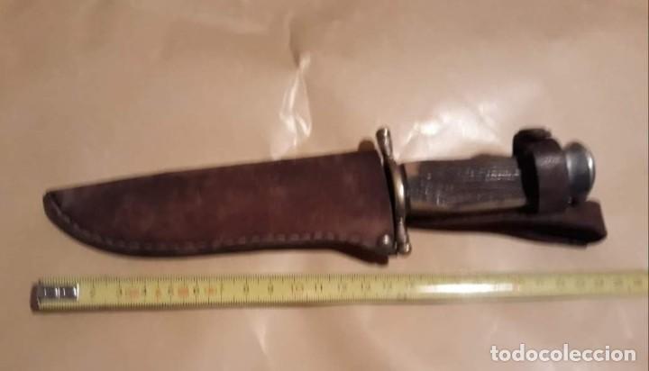 Militaria: Antiguo cuchilo de caza - Foto 1