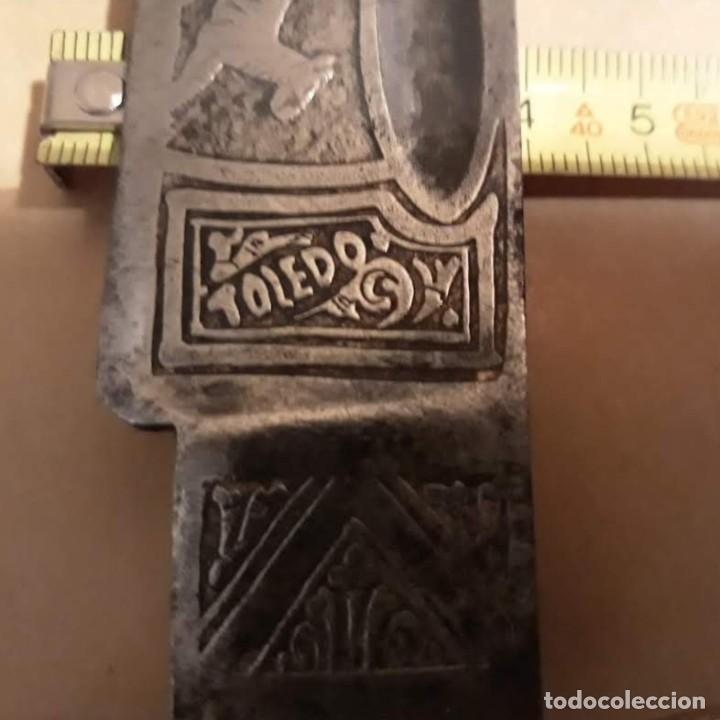 Militaria: Antiguo cuchilo de caza - Foto 2