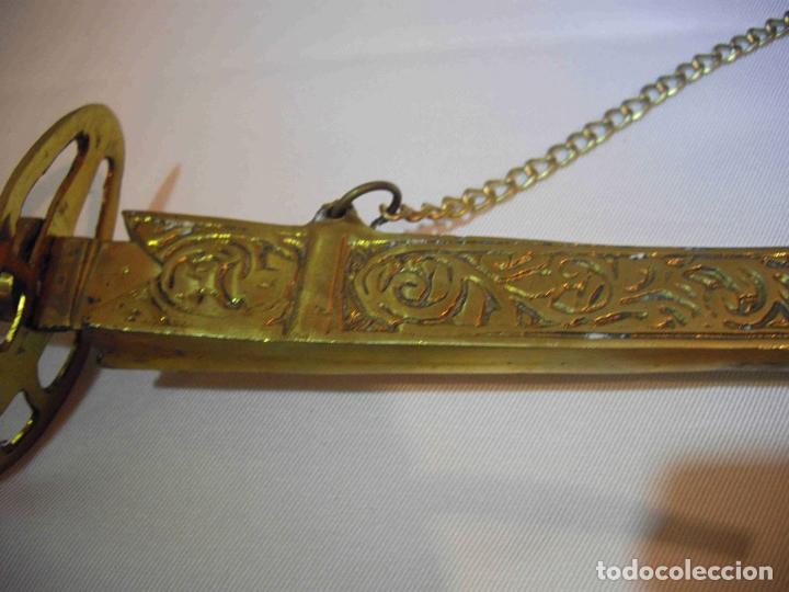 Militaria: SABLE METAL DORADO - Foto 4