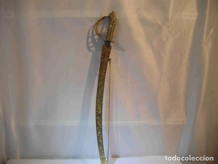 Militaria: SABLE METAL DORADO - Foto 1