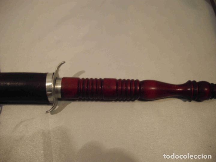 Militaria: SABLE FUNDA MADERA - Foto 6
