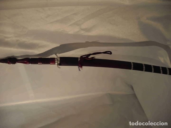 Militaria: SABLE FUNDA MADERA - Foto 1