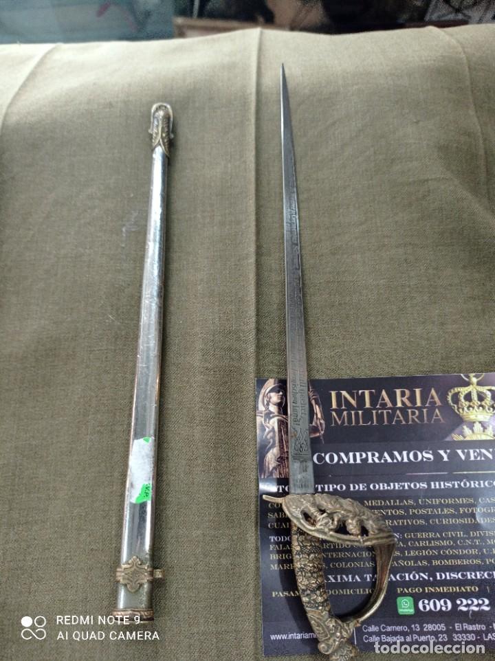 Militaria: miniatura de la espada de Bismarck - Foto 1