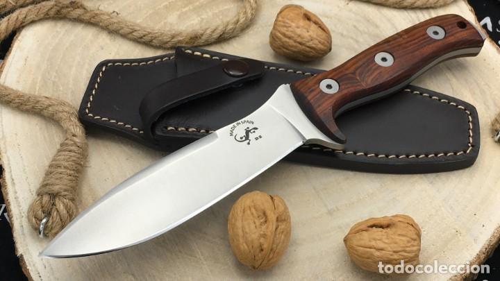 Military Antiques: Cuchillo Salamandra Ares 400023 Cocobolo