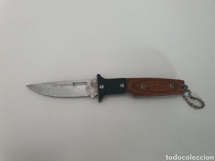 Militaria: Antigua navaja de acero inoxidable