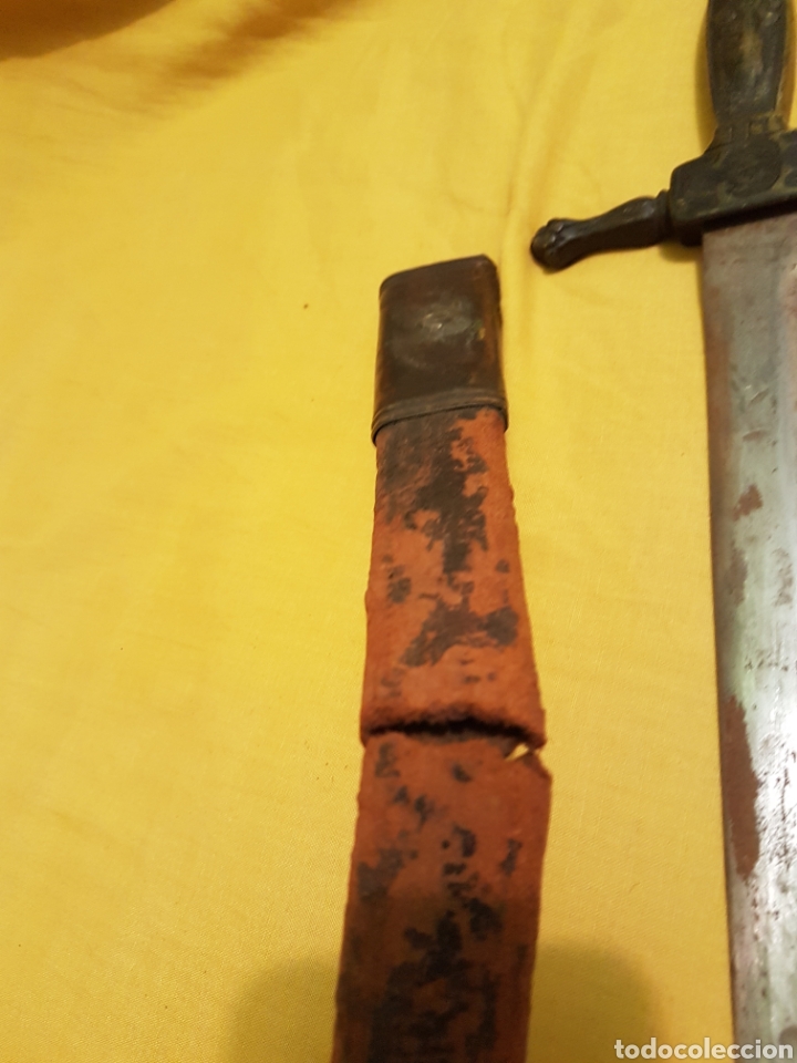 Militaria: Antigua espada mango de bronce - Foto 4