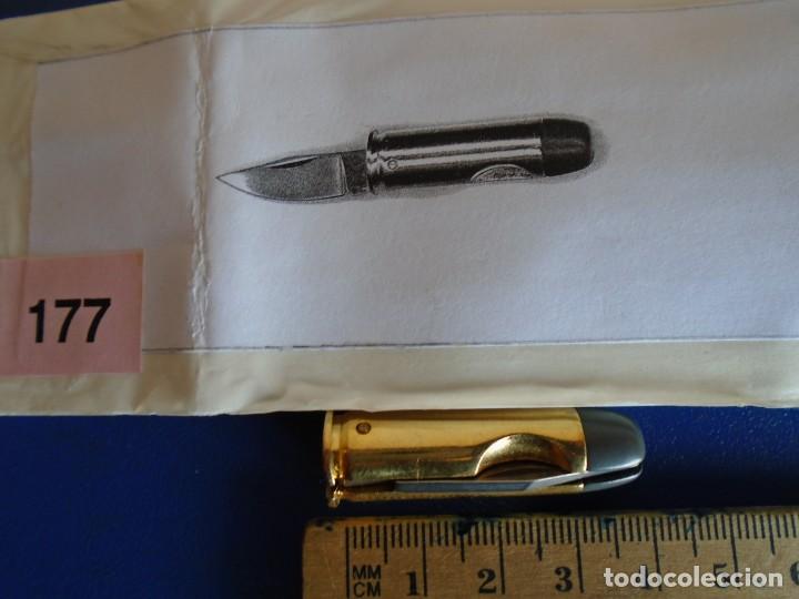 Militaria: (NA-177)NAVAJA CON FORMA DE BALA - Foto 1