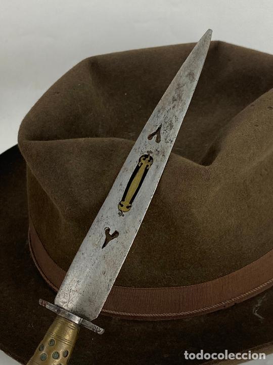 Militaria: Antiguo cuchillo de albacete siglo XIX - 25 cm - Foto 4 - 288911163