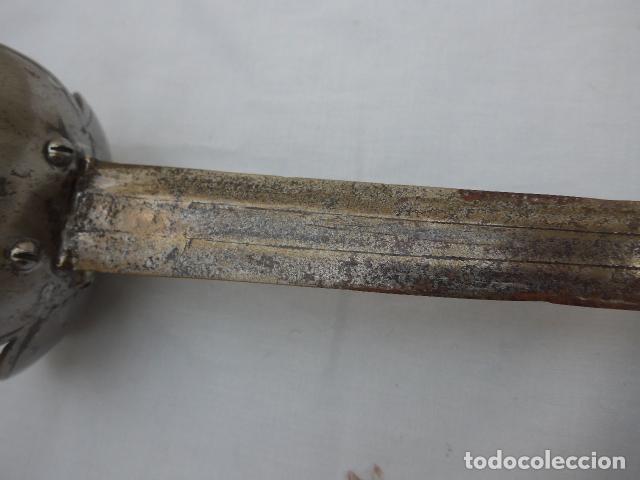 Militaria: * Antigua espada boca de caballo de siglo XVIII de caballeria, original. ZX - Foto 3 - 293281443