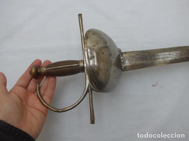 Militaria: * Antigua espada boca de caballo de siglo XVIII de caballeria, original. ZX - Foto 9 - 293281443
