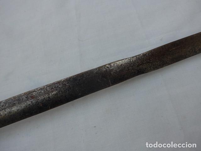 Militaria: * Antigua espada boca de caballo de siglo XVIII de caballeria, original. ZX - Foto 15 - 293281443
