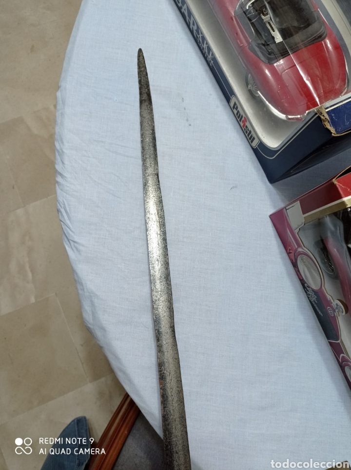 Militaria: * Antigua espada boca de caballo de siglo XVIII de caballeria, original. ZX - Foto 18 - 293281443