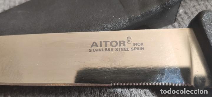 Militaria: Cuchillo AITOR submarinismo - Foto 1