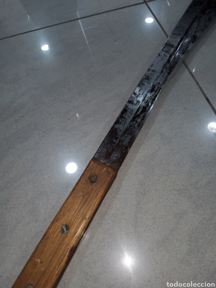 Militaria: Machete antiguo espada - Foto 2
