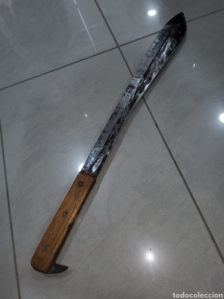 Militaria: Machete antiguo espada - Foto 1