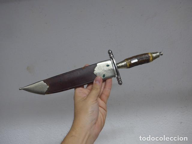 cuchillo caza siglo xix - Compra venta en todocoleccion