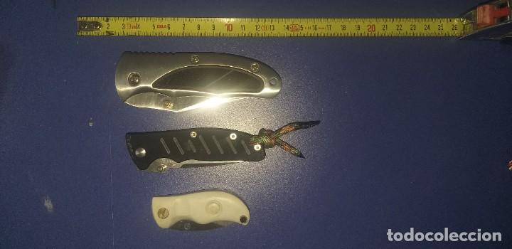 Militaria: Lote de navajas de bolsillo - Foto 1