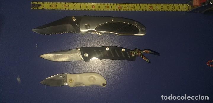 Militaria: Lote de navajas de bolsillo - Foto 2