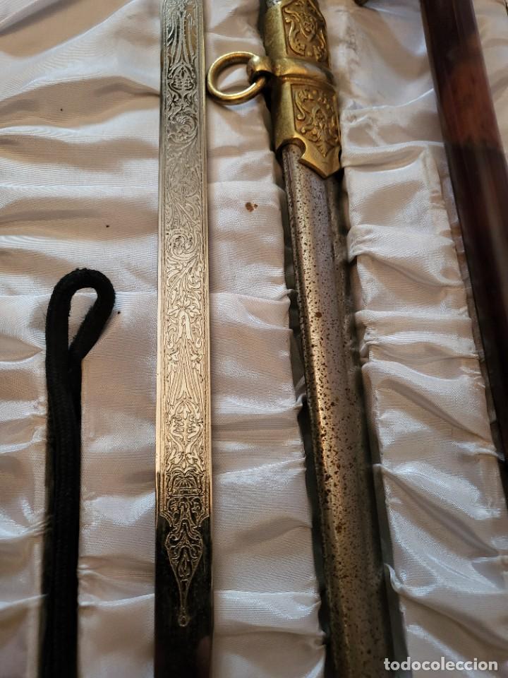Militaria: Sable de General en estuche de presentaci&oacute;n - Foto 6