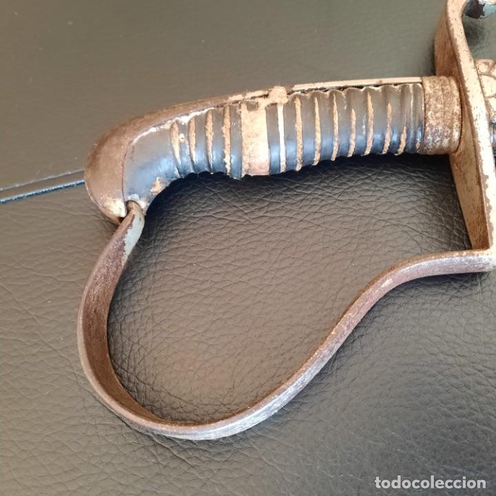 Militaria: SABLE ANTIGUO DE CABALLERIA - Foto 2