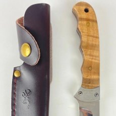 Militaria: CUCHILLO BROWNING WHITETAIL LEGACY - MODEL 322525 MADE IN SPAIN. Lote 324074713
