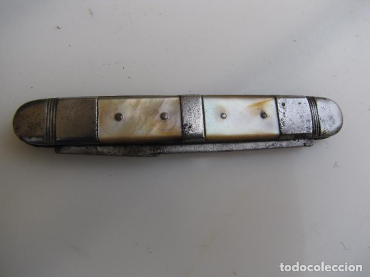Militaria: 32.- Navaja solingen. Marca le&oacute;n - Foto 2
