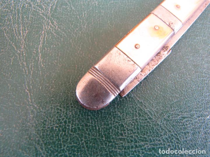 Militaria: 32.- Navaja solingen. Marca le&oacute;n - Foto 3