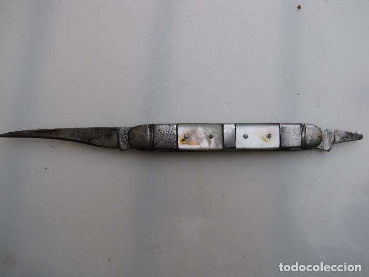 Militaria: 32.- Navaja solingen. Marca le&oacute;n - Foto 5