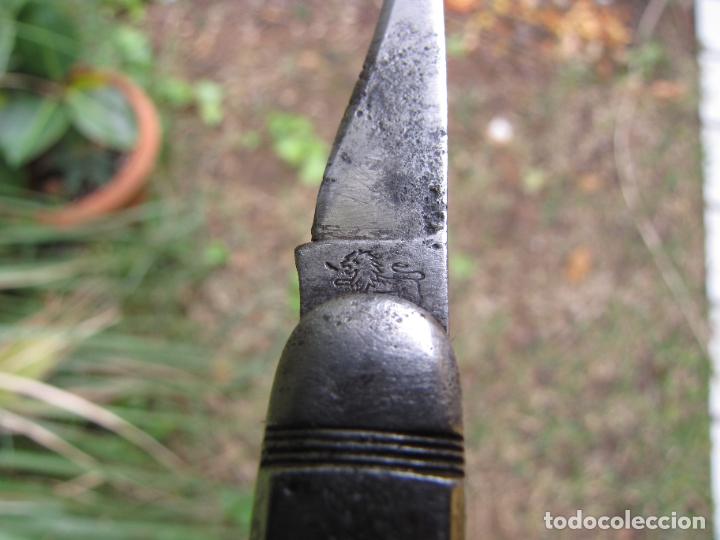 Militaria: 32.- Navaja solingen. Marca le&oacute;n - Foto 6