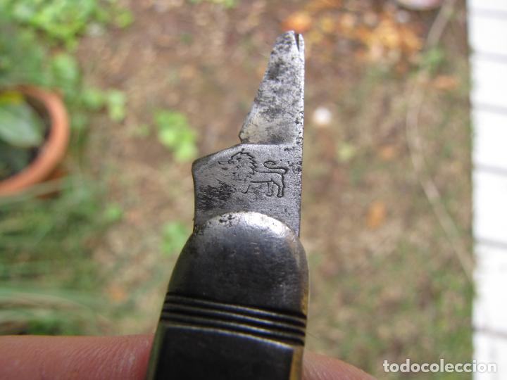 Militaria: 32.- Navaja solingen. Marca le&oacute;n - Foto 9