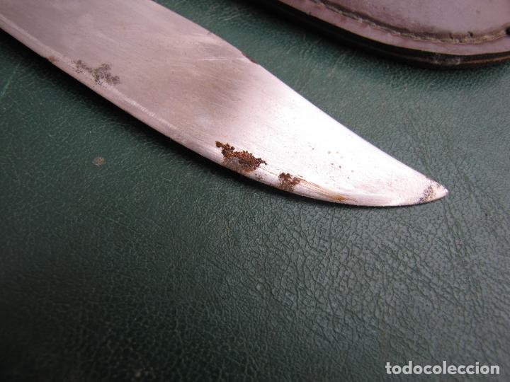 Militaria: 33.- Machete en su funda - Foto 4