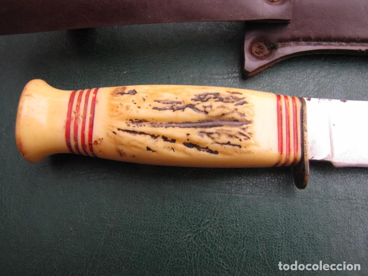 Militaria: 33.- Machete en su funda - Foto 5