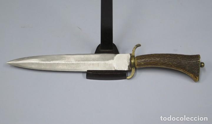 cuchillo caza siglo xix - Compra venta en todocoleccion
