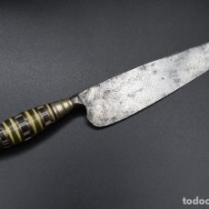 Militaria: CUCHILLO CANARIO✔️SIGLO XIX ✔️CANARY KNIFE NAIFE DAGA CANARIAS ARTESAO GUANCHE. Lote 338273958