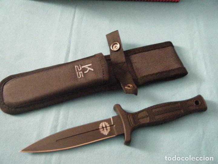 Militaria: CUCHILLO TITANIUM COATED K-25 - Foto 1