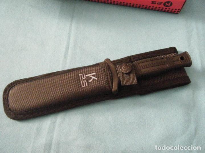 Militaria: CUCHILLO TITANIUM COATED K-25 - Foto 5