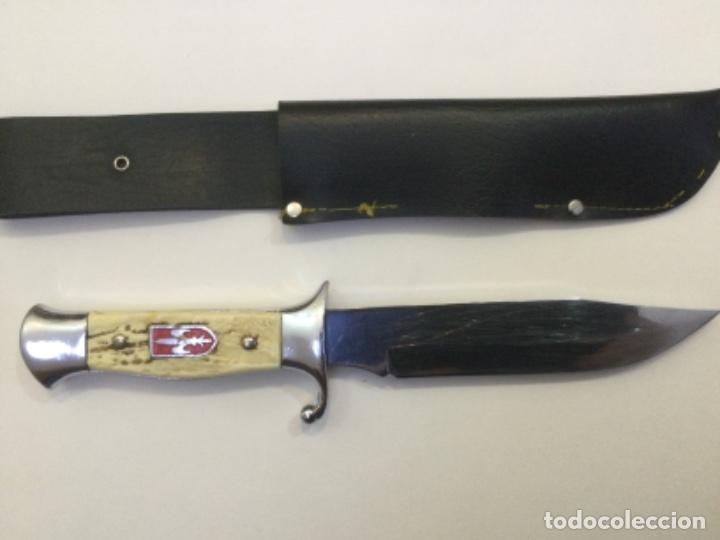 Militaria: Cuchillo monte con funda.Boy Scouts - Foto 1