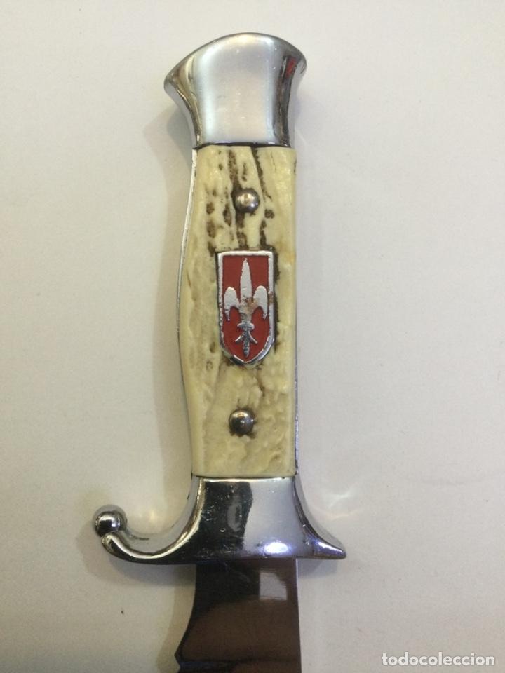Militaria: Cuchillo monte con funda.Boy Scouts - Foto 2