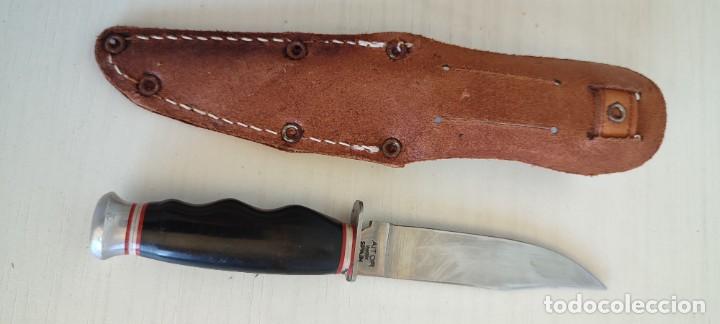 Militaria: Antiguo cuchillo aitor oje flecha - Foto 3